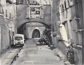 Granada, Spain. Copic Marker